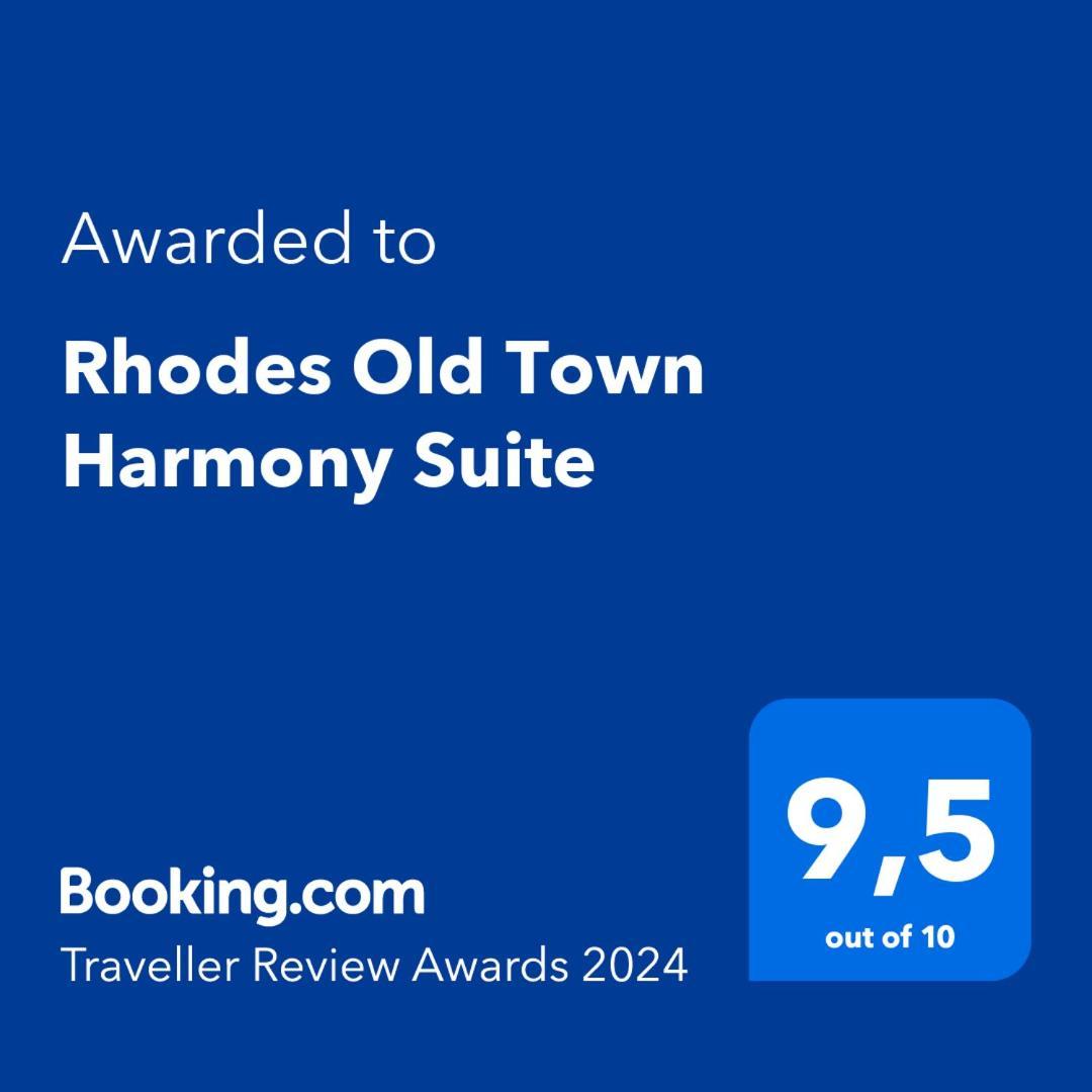 Rhodes Old Town Harmony Suite Rhodes City Eksteriør billede
